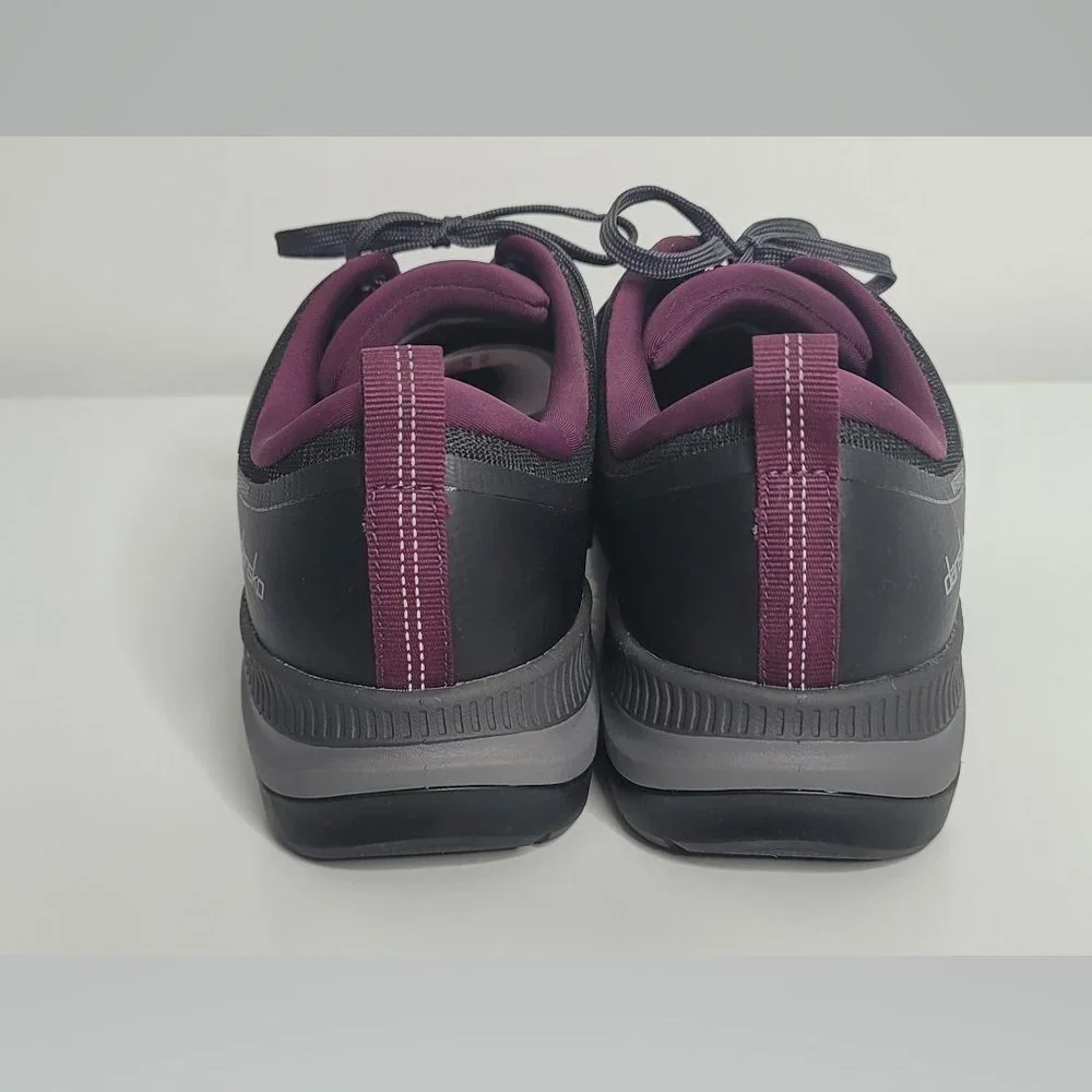 Dansko Makayla Waterproof Hiking Shoes Black Purple Mesh NEW Womens Size 6.5 |37